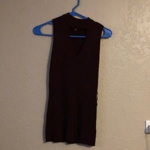 Plum size large blouse